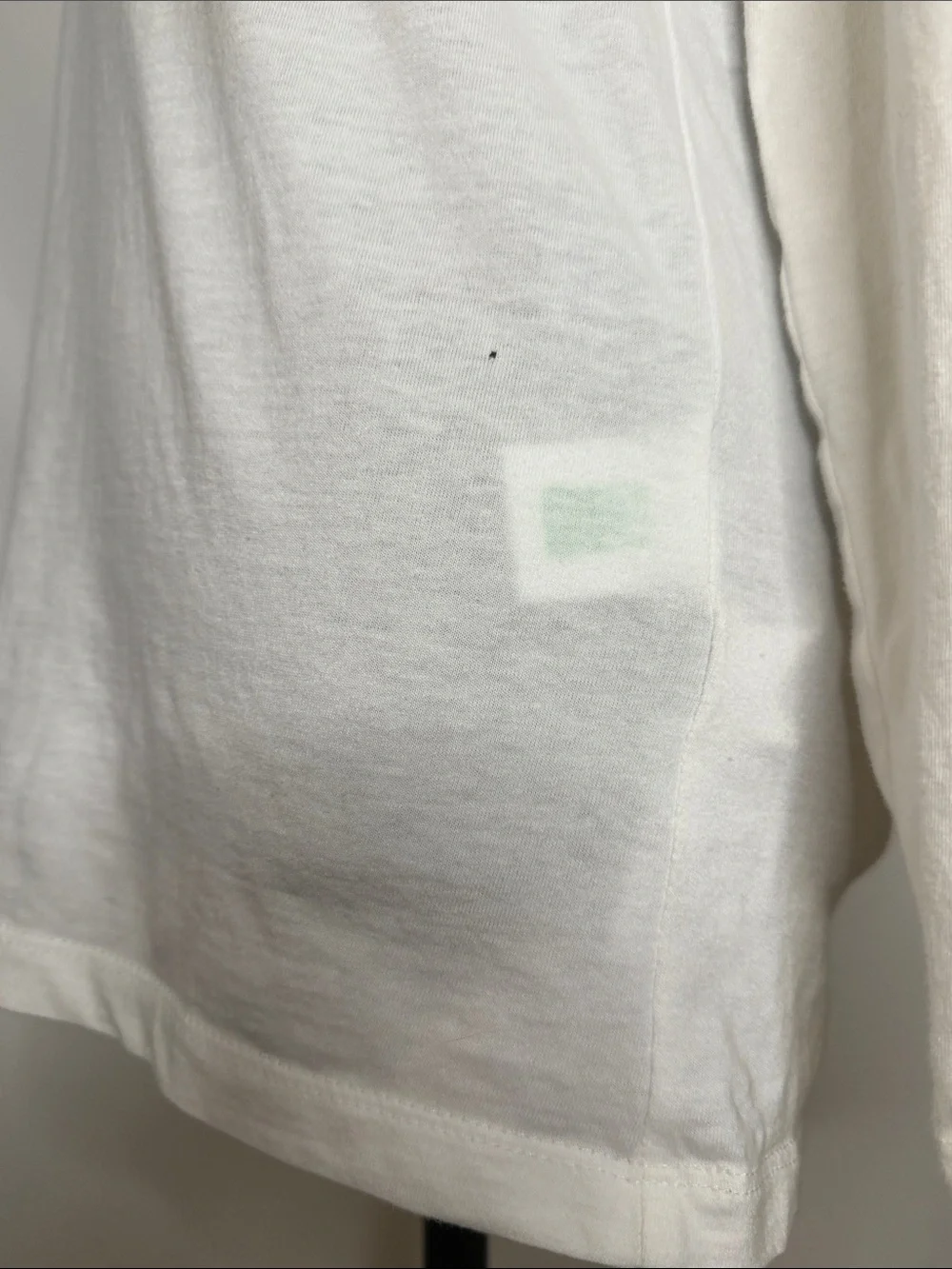 WHITE J.CREW HOLIDAY CREW GRAPHIC COTTON LONG SLEEVE TEE